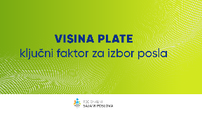 Plata presudna za zaposlenje